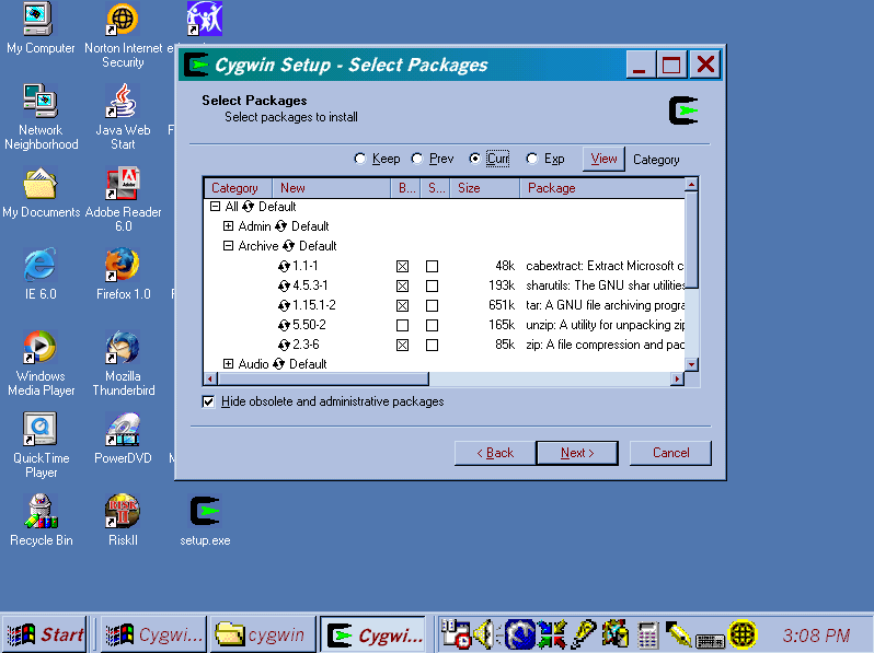 Install cygwin on windows xp download